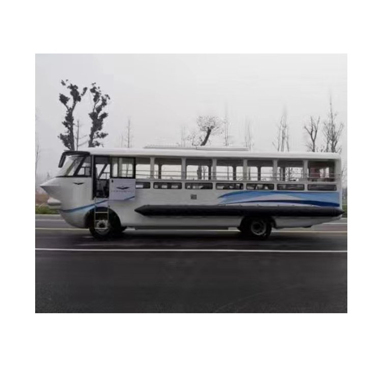 China Manufacturer Newest Design River Sightseeing Bus Fiberglass Boat Passenger Ships for Sale